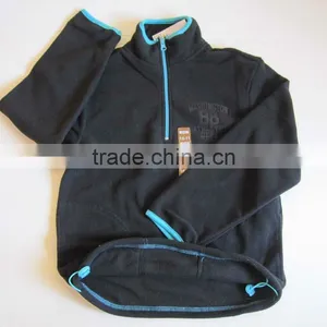 Polo Fleece Jacket Wholesales Garment Surplus Inventory thumbnail-1