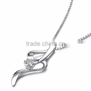 Quality Guarantee 9K Gold Jewelry Locket Diamond Necklace thumbnail-1