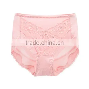 Custom High Quality Colorful 95% Cotton 5% Spandex With Lace Sexy Fancy Woman Underwear thumbnail-6