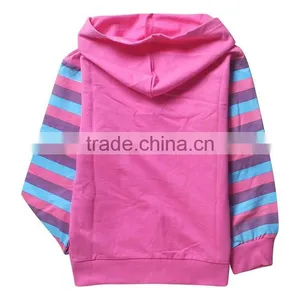 Red Cute Cartoon Girl Cheap Blank Hoodies Plain Pink Hoodie thumbnail-6