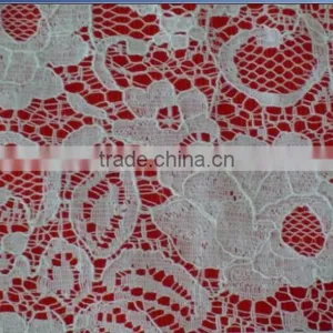 R&H New Product In China Narrow Lace Trim Floral Embroidery 100% Cotton Lace Trim thumbnail-6