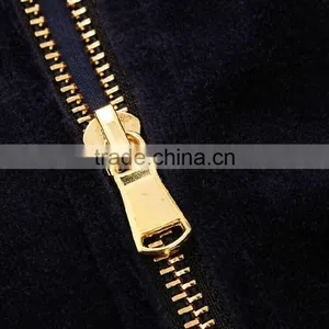 Hot Sale Custom Design Cheap Mens Velvet Sports Track Suit thumbnail-5