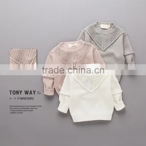 S16714A Kroean Wholesale Children's Spring Girls Sweater Design thumbnail-1