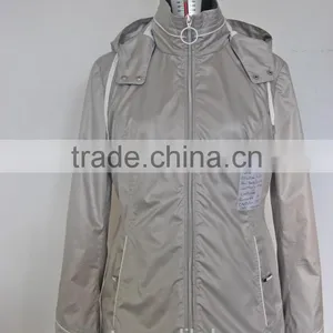 Sunnytex Zipper Front Hoody Soft Shell Fabric Women's Fashion Jacket thumbnail-5