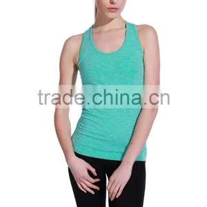 OEM Service Women Seamless Vest Gym Tank Tops thumbnail-1