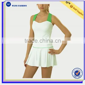 Custom Woman Dress Hot Sale Women Fashion Plain Sexy Tennis Dresses thumbnail-3