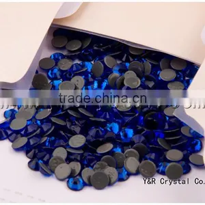 Blue Strass Hotfix Rhinestone Decoration Shoes thumbnail-1