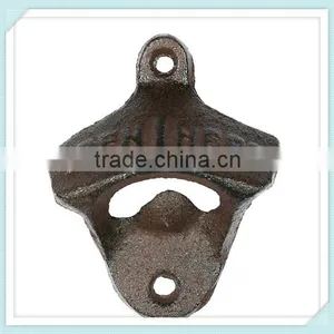 Hanging Hook Beer Bottle Openers Mount Copper Cap Metal Retro thumbnail-1