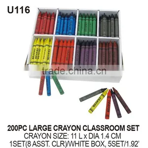 300PC LARGE CRAYON CLASSROOM SET / NON TOXIC CRAYON thumbnail-4