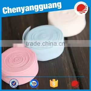 2017 Customized Multi-color Fold Over Jacquard Elastic Webbing thumbnail-1