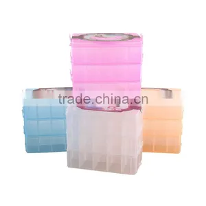 Hama Fuse Perler Bead Kit Fashion Three Layers Can Remove 30 Plastic Storage Grid thumbnail-4