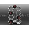 Sturdy 12 Bottle Wine Holders , Retail Store Drink Display Shelf thumbnail-1