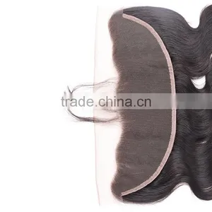 Ear to Ear Frontal Lace Closure With Baby Hair 13"*4" Body Wave Virgin Brazilian Hair Lace Closure thumbnail-4