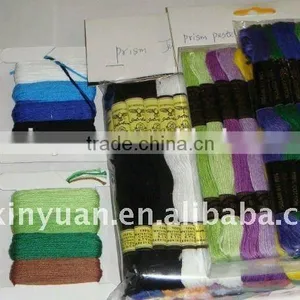 100% Similar DMC 447 Cotton Thread,cross Stitch,312cotton Thread,skein,yarn,knitting Yarn.making Yarn,hand Making Yarn.set.022-0 thumbnail-1