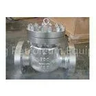 Silver / Blue Petroleum Valves , API 6D Pressure Seal Bonnet Swing Check Valves thumbnail-1