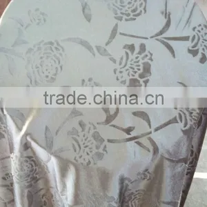 2014 Hot Sale Tablecloth, 100% Polyester Spun Velvet Bonding Flocking Brushed Fabric,hometex Fabric thumbnail-1