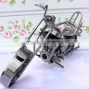 Handmade Metal Motorcycle Model Iron Craft Decoration & Gift New thumbnail-2