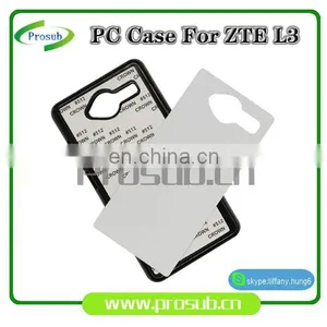 2d Sublimation PC Plastic Blank Smartphone Case Cover for Prosub-ZTE L3 thumbnail-2