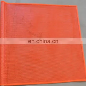 Hot Selling PVC Safety Flags; Warning Flags With Iron Stick thumbnail-1