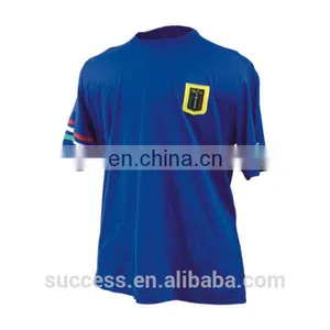 Round Collar Cotton T-shirt thumbnail-1
