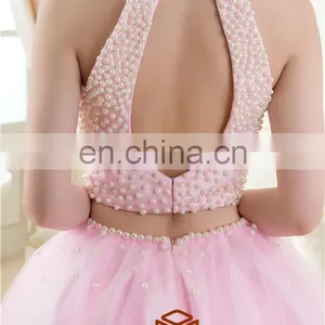 Short Free Prom Girls Dresses HMY-CDA022 Two Pieces Sexy Young Girl Short Cocktail Dress Party Dress thumbnail-5