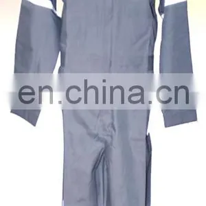 EN 471 Reflective Tape Grey Poplin Overall thumbnail-1