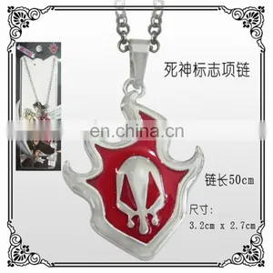New Style Hot Fire Kurosaki Ichigo Mask Bleach Necklace Wholesale Fashion Anime thumbnail-1