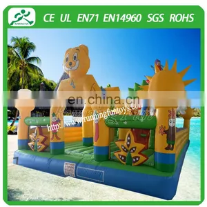 2015 Inflatable Fun City Amusement Park Inflatable Fun Island thumbnail-3