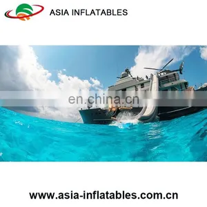 High Quality Airtight Inflatable Slides, Inflatable Yacht Slides For Boat thumbnail-2