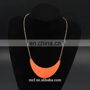 Wholesale Crystal Diamond Rhinestone Fashion Pendant Necklace MCB-0037 thumbnail-1