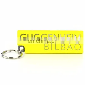 No Minimum Key Chain New Product Custom Double Sided Logo Pvc And Metal Keychain thumbnail-4