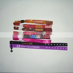 Polyester Sublimation Festival Wristbands thumbnail-1