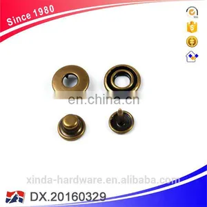 Brass Plain Snap Button Press on Garments thumbnail-4