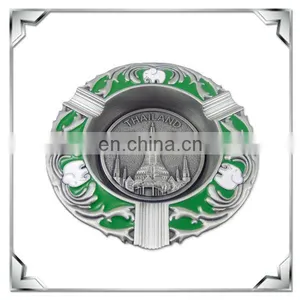 Hot Sale Thailand Tourist Souvenir Metal Ashtray thumbnail-1