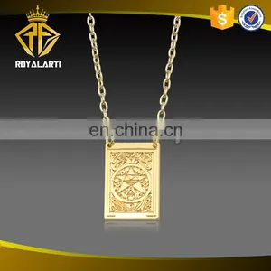 Gold Custom Cross Necklace With Shiny Czech Diamonds thumbnail-4