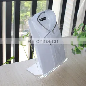 Acrylic T-shirt Holder L Frame Display Rack Dekstop Stand,Plexiglass Jersey Display Holder thumbnail-2
