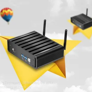 2018 Hot ! Intel Core I5 Mini PC Industrial Computer With WIFI Network Card Industrial Fanless Computer thumbnail-3