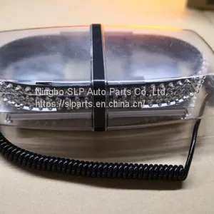 240 LED Amber Yellow Magnetic Light Emergency Warning Strobe Flashing Construction Roof Top (Amber) thumbnail-2