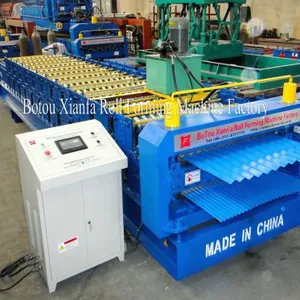 Turkey Type Roof Use And Steel Type Tile Roll Forming Machine thumbnail-1