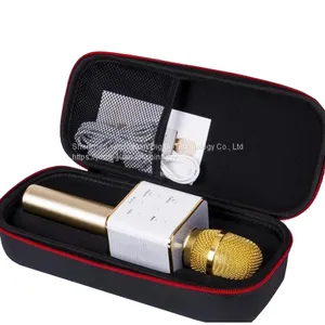 Q7 Microphone Speaker Karaoke Bluetooth Wireless Speaker Mic Mobile KTV Player thumbnail-1