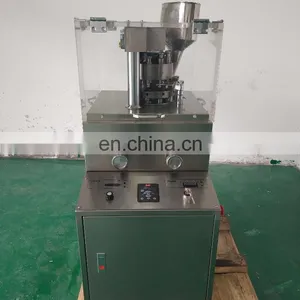 Salt Powder Making Machine / Multiple Die Punch Rotary Tablet Press Machine thumbnail-1