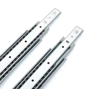 Filta Cold Rolled Steel/ Iron 120kg Full Extension Side Rail Heavy Duty Drawer Slide With Rolller Bearings 5320 thumbnail-5