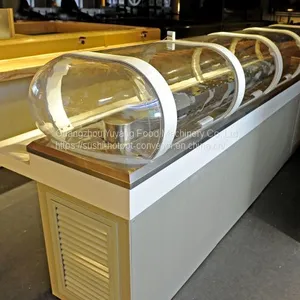 Sushi Bar Conveyor Belt Sushi Conveyor Belt System - Supplier: Michaeldeng@gdyuyang.com thumbnail-3