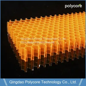 Red Honeycomb Panel Easy To Match To Building Roof Sandwich Cores thumbnail-1