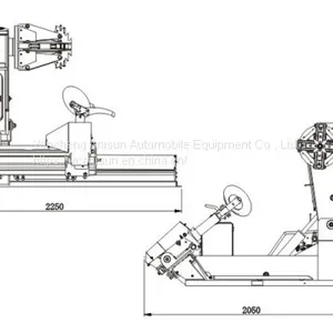 Anisun Truck Tyre Changer With CE for Tyre Repair Facility for Workshop thumbnail-2