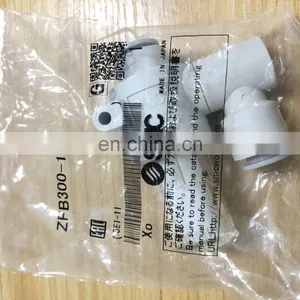 SMC Rotatable L-Shaped Pipeline Vacuum Filter ZFB300-10 thumbnail-3