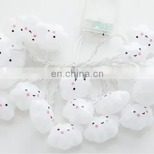 Solar Led Cloud Christmas String Lights Garden Home Holiday Lighting Indoor Outdoor Party Decorative Waterproof Fairy Light thumbnail-6