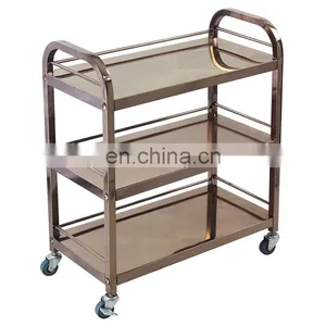 Laboratory Furniture Stainless Steel Trolley For Hospital Use thumbnail-1