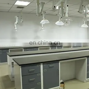 Steel Fabrication Lab Furniture Table Work Bench for Physics&Science&Biology Study thumbnail-1