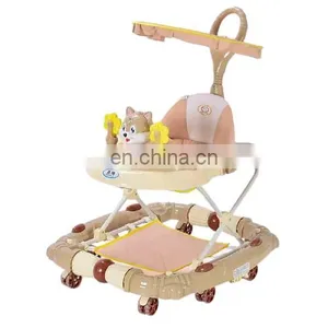 Factory Hot Sale Baby Walker Height Adjustable Infant Baby Walker thumbnail-2